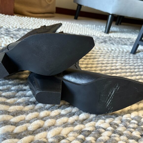 Coconuts by Matisse Agency Cowboy Boots- size 6.5 Black - Picture 5 of 7